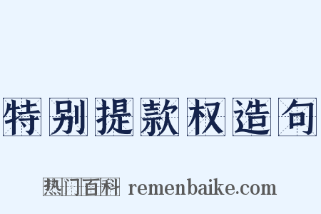 特别提款权造句是什么意思的图片